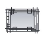 Contemporary Decorative Framed Mirror
