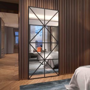 Traditional/Transitional Decorative Framed Mirror